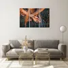 Bilder auf glas - 3 Teile - Frau Hände Wiese - 105x70cm - Produktbild-Vorschau 7