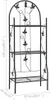 vidaXL scaffale per piante a 3 livelli nero 52 x 28 x 128 Anteprima dell’immagine prodotto 6