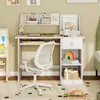 Scrivania per bambini COSTWAY, scrivania per scuola, Anteprima dell’immagine prodotto 2