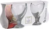 Coupe à glace, coupe à glace en verre, élégante, set de 2 Voir les images du produit 2