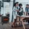 Elektrické krby XINZI - 750/1500W, dvojitý stupeň ohřevu, Náhled obrázku produktu 5