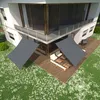 Sonnensegel 3x4m rechteckig - hellgrau - 100% HDPE - Produktbild-Vorschau 6