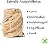 Feuerbällchen zum Anzünden von Kachelofen, Kamin-2,5 kg Náhľad obrázku produktu 4