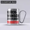 Trendation - Jobwechsel Karabiner Edelstahl Tasse Karabiner Produktbild-Vorschau 2