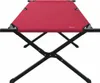 Lit de camping pliant Rouge 210 x 80 x 46 cm Tissu Oxford Voir les images du produit 4