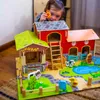 WOOPIE GREEN Mega Farm - Figurine di animali: Stalla, Anteprima dell’immagine prodotto 23