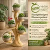 Blumenständer mit 4 Ablagen Blumenpodest Pflanzenständer Produktbild-Vorschau 3