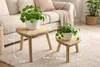 Blumenhocker "Recycelt" in Herz Form, aus recyceltem Holz, Produktbild-Vorschau 6