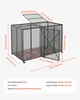 VEVOR Hundekäfig Hochbelastbar 1626x837x1037 mm, Hundebox Produktbild-Vorschau 7