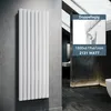 SONNI 1800×619 mm Bianco Radiatore a pannello a doppio Anteprima dell’immagine prodotto 1