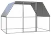 vidaXL Venkovní klec pro kuřata 3x2x2 m Pozinkovaná ocel Náhled obrázku produktu 4