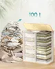 SONGMICS Wäschekorb 2 Fächer, 100 L Wäschesammler mit Produktbild-Vorschau 5