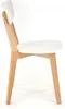 Stuhl für Esstisch - Weiß - Aus Holz - 42 x 81 x 49 cm Produktbild-Vorschau 9
