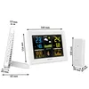 A BALDR weather station with its wireless outdoor sensor, shown with dimensions indicated. Anteprima dell’immagine prodotto
