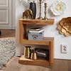 Wohnling Acacia massif Table d'appoint \"S\" Cube 45 x 30 x Voir les images du produit 17