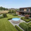 VirtuFit Rundbecken Ø244 x 76 cm Beige mit Filterpumpe Produktbild-Vorschau 4