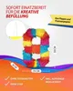 Pinata Zahl 8 Kinder Geburtstag Schlag-Pinata 50 x 35 x 8cm Produktbild-Vorschau 5