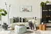 Wandkunst Leinwand Bild Uhr 60x30 Zeichnung Antike See Mann Produktbild-Vorschau 4