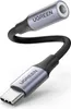 A UGREEN USB-C to 3.5mm headphone jack adapter cable is shown against a white background. Produktbild-Vorschau