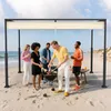 JOIEYOU 3x4m zahradní pergola Robustní zahradní altán s Náhled obrázku produktu 4