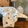 heimtexland ® samtig weiche Kuscheldecke Sterne Soft Produktbild-Vorschau 2