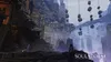 A character runs through a rocky, industrial environment with floating rocks. Podgląd zdjęcia produktu