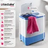 TecTake 400777, Od góry, Wolnostojący, Niebieski, Biały, W Podgląd zdjęcia produktu 2