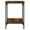 Couchtisch Räuchereiche 40x40x55 cm Holzwerkstoff Produktbild-Vorschau 4