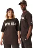 New Era Oversized Shirt - BRAND LOGO braun - M Produktbild-Vorschau 6