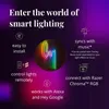 A marketing image showcasing features of smart lighting. Produktbild-Vorschau