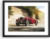 Gerahmtes Poster - Schwarzer Rahmen - Mg Rot Auto - 40x30 Produktbild-Vorschau 1