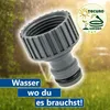 Hahnanschlussstück mit Steckkupplung und 3/4 Zoll Produktbild-Vorschau 2