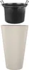 Vaso KADAX Ø 29,5 x H 49 cm, vaso da fiori moderno con vaso Anteprima dell’immagine prodotto 5
