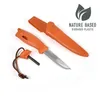 Zapalte můj oheň Švédský nůž FireKnife2v1 - rezavě oranžový Náhled obrázku produktu 1