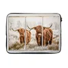 MuchoWow® Laptop Hülle 13 Zoll Scottish Highlander - Produktbild-Vorschau 1