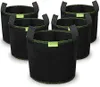 5X 20L Stofftopf, Pflanzsack mit Griffe aus Filzstoff Produktbild-Vorschau 1