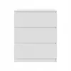 Kommode Aven 75x61x40cm, Schrank 3 grifflose Schubladen, Produktbild-Vorschau 4