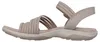 Skechers Reggae Slim Coffee Run Damen Sandalen Grau Voir les images du produit 11