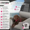 Siège auto pour chien Milow, rembourré, avec laisse de Voir les images du produit 2