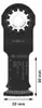 PRO AIZ 32 Lama APIB per utensili multifunzione, 32 x 50 mm Anteprima dell’immagine prodotto 3