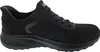 A single black sneaker shown from the side against a white background. Produktbild-Vorschau