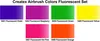 Createx Color Set | Fluoreszierend Produktbild-Vorschau 2