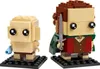 Two LEGO BrickHeadz figures, Frodo and Gollum, are shown against a white background. Anteprima dell’immagine prodotto