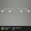 LED Spotleuchte Deckenleuchte 4xGU10 12W schwenkbar Metall Produktbild-Vorschau 1