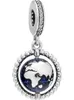 Pandora Globe tournant Pendentif à breloques 798021CZ Voir les images du produit 13