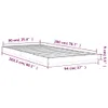 vidaXL Massivholzbett Weiß 90x200 cm Kiefer -  Betten & Produktbild-Vorschau 9