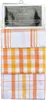 Bavlnené uteráky Ara Set 3 ks 45x65 cm Orange Kompletné: 3x Náhľad obrázku produktu 1