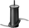 A black food chopper with silver blades against a white background. Náhľad obrázku produktu
