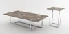 Casa Padrino Luxus Wohnzimmer Set Silber / Braun - 1 Produktbild-Vorschau 1