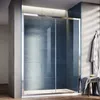 Porta scorrevole per doccia 140 cm x 185 cm Vetro ESG Anteprima dell’immagine prodotto 1